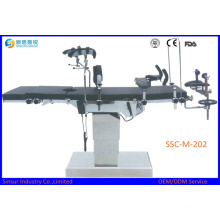 China Supply High Quality Fluoroscopic Hospital Manual Multi-Function Operating Table